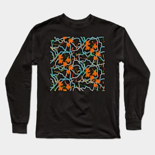 noodles and flowers Long Sleeve T-Shirt